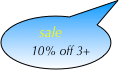 sale
10% off 3+