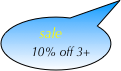 sale
10% off 3+