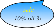 sale
10% off 3+